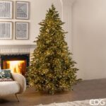 Pino argentato luxury con led