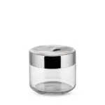 ALESSI - "JULIETA" Barattolo ermetico in vetro con coperchio in acciaio inox 18/10, disponibile in 4 capacità, *50 cl*, *75 cl*, *1 litro* e *1,5 lt.* - 50 cl