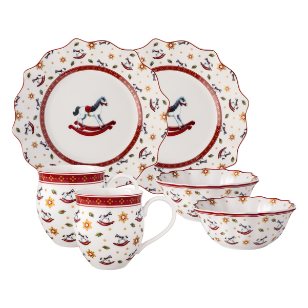 1485857289 (1) set colazione decoro cavalluccio "Toy's Delight di Villeroy&Boch