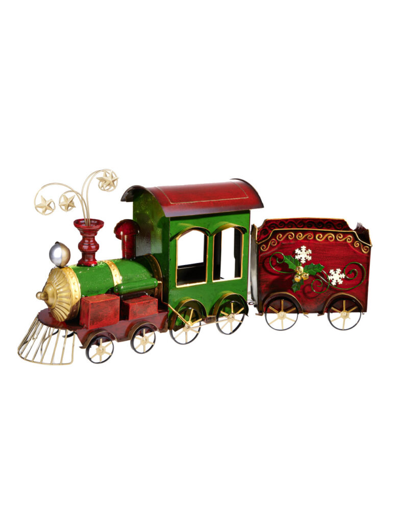 Treno in metallo