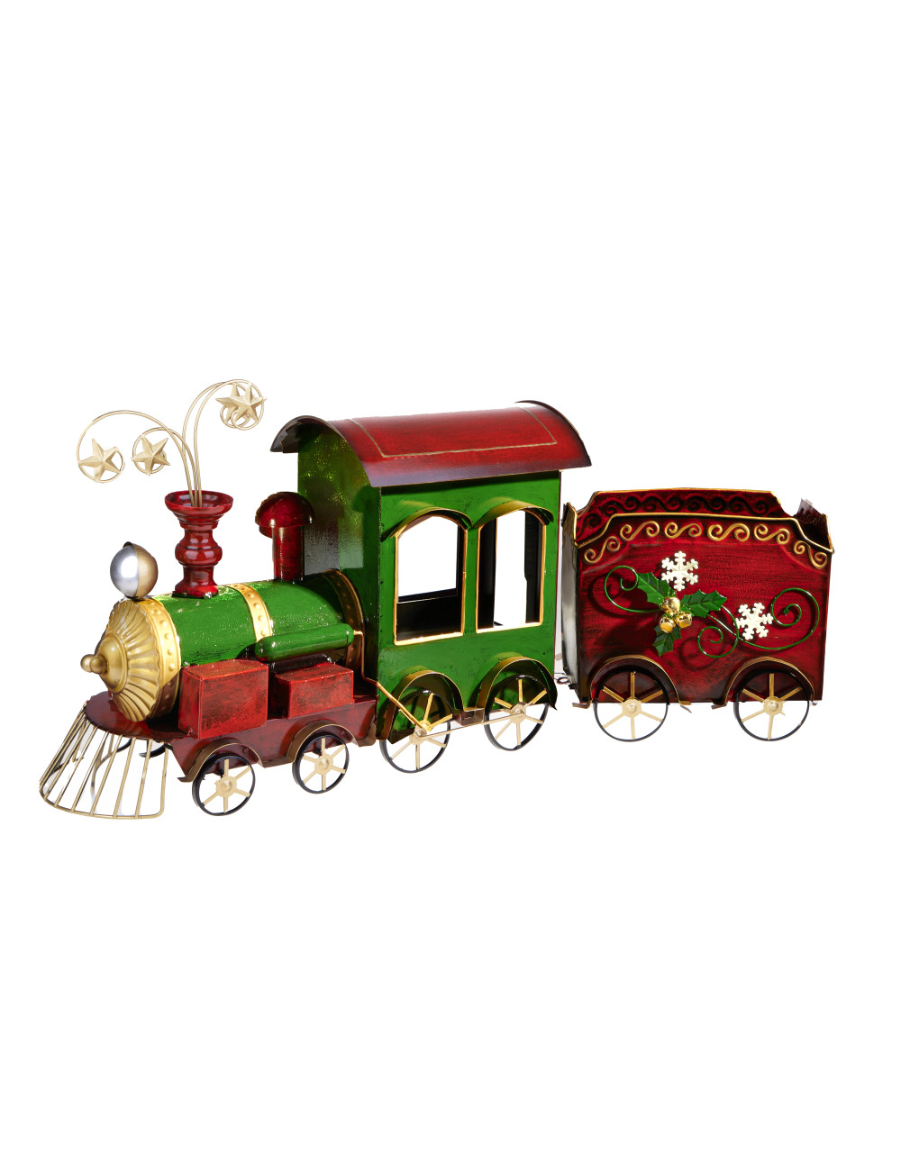 Treno in metallo