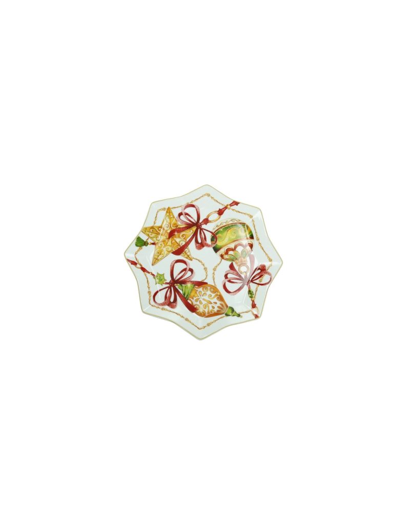 Vassoio a forma di stella "Gioco di luci"