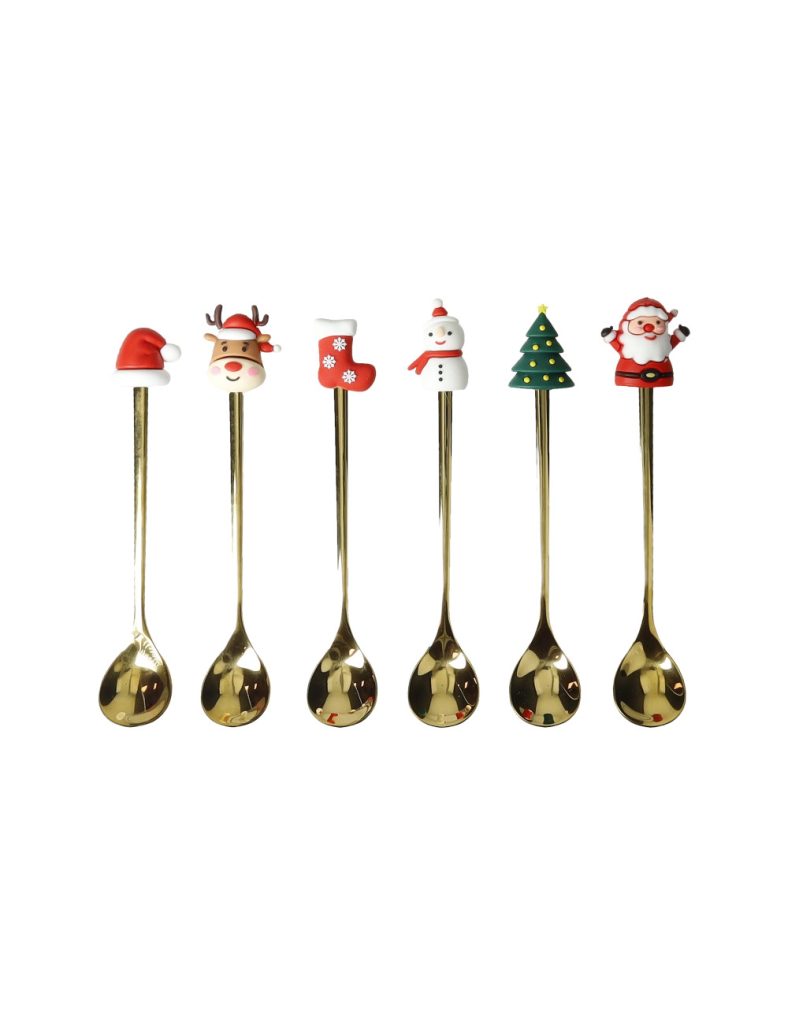 Set 6 cucchiaini "Gold "