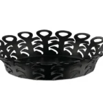 ALESSI - "VIMINI" - CESTINO NERO