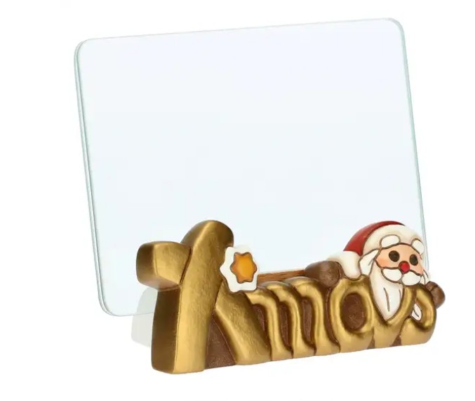 C2988A82 THUN - "NATALE ALTRO" Portafoto Babbo Natale XMAS, formato 10 x 15 cm - immagine 1