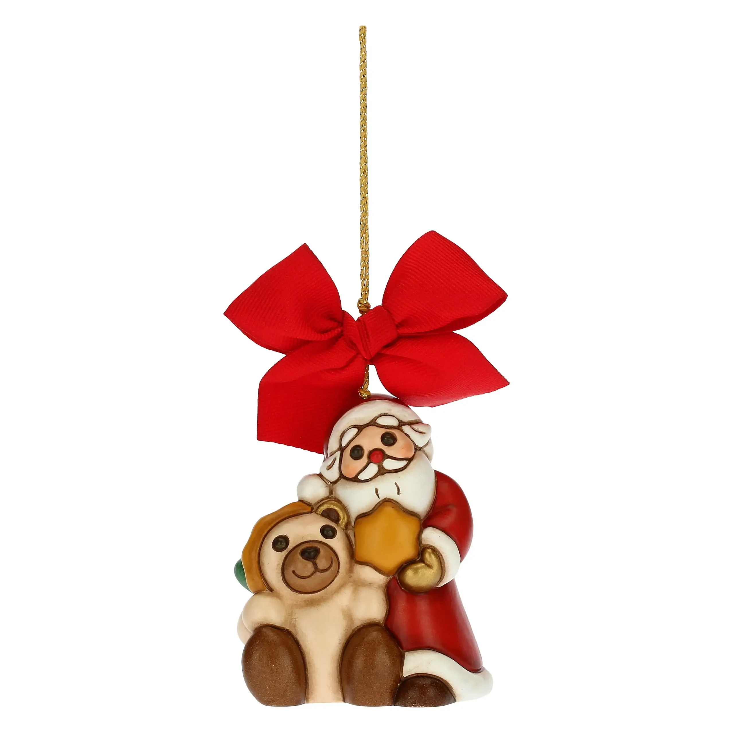 S3183A82-A82-01 THUN – “NATALE” Addobbo Babbo Natale con Teddy, maxi - immagine 1