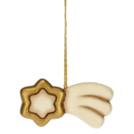 THUN Presepe Classico – Stella Cometa in Ceramica Dipinta a Mano