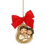 THUN -  Addobbo Maria con Gesù Bambino, grande "Natale e altro"