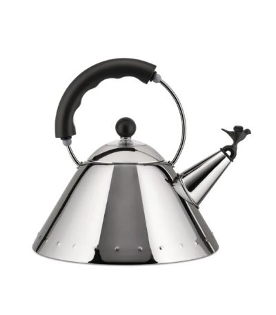 Bollitore Alessi (acciaio e nero)
