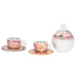 THUN - "PRESTIGE" Set 2 tazzine con zuccheriera