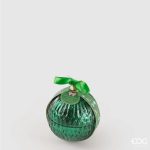 EDG "CANDELA A SFERA CON PROFUMO" ø 11 cm VERDE