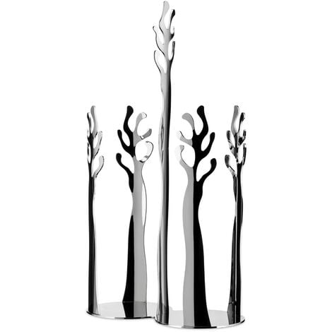 esi19 - portabicchieri in acciaio inox 18-10 mediterraneo alessi (5) ALESSI - "MEDITERRANEO" Porta bicchieri in acciaio inox 18/10 - immagine 1
