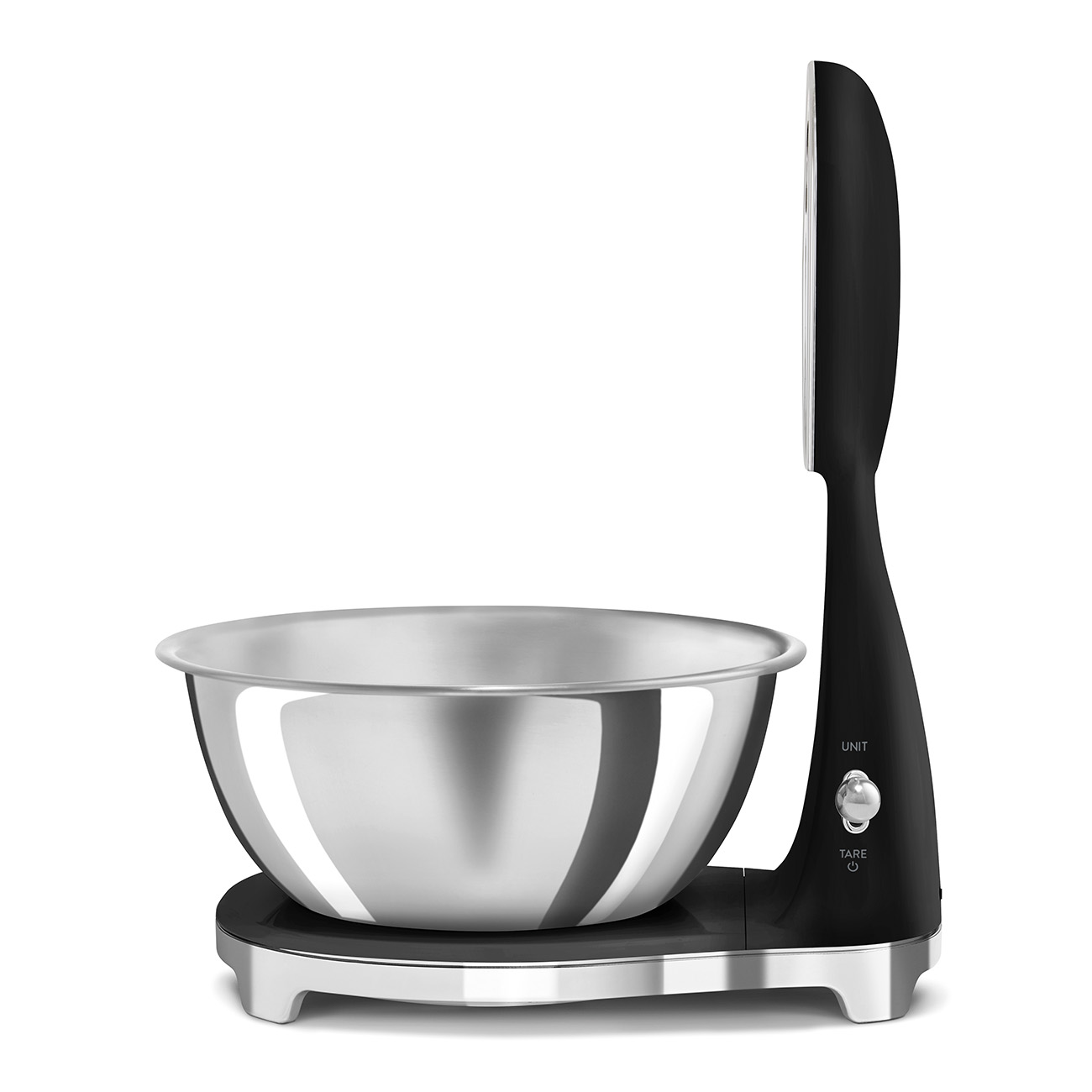 Bilancia da cucina analogica 5 kg, con batteria ricaricabile *Nera* o *Bianca* "50's Style" ("Stile Anni 50") di SMEG - immagine 4