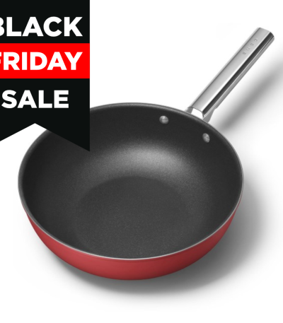 wok smeg rosso