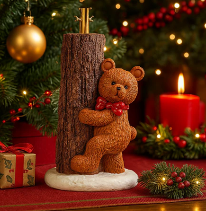 Base per albero orso con tronco