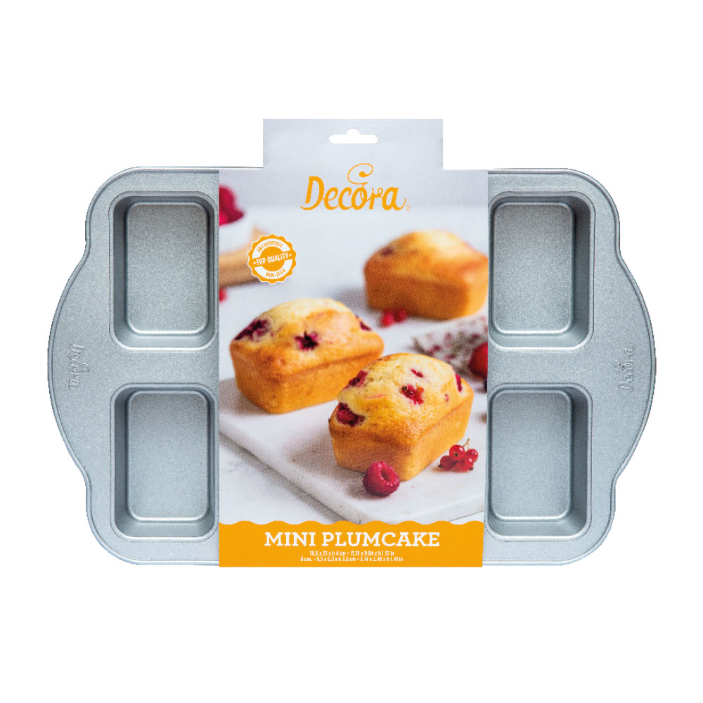 0075035a Stampo 8 mini plumcake di Decora