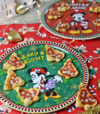 Piatto panettone Winter Magic Minnie Mouse di Egan