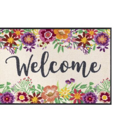 Tappeto Welcome blooming 50 x 75 cm