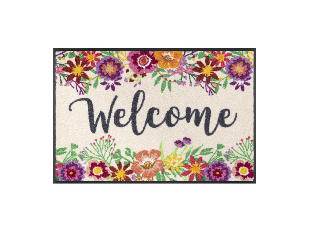 WBLOOM2 Tappeto Welcome blooming 50 x 75 cm