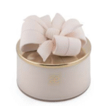 Scatola con fiocco rosa cipria Chiaraela