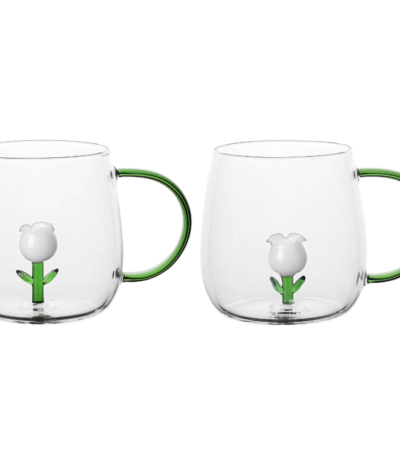 THUN - Set 2 mug in vetro Forever Love