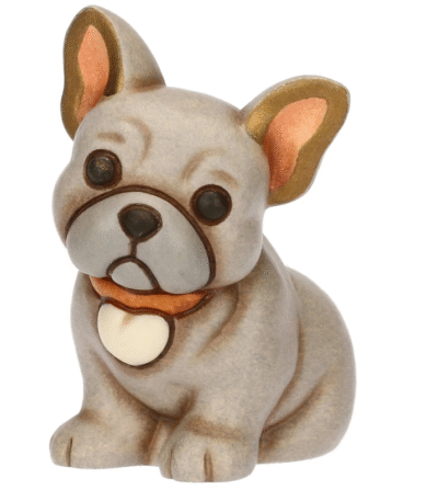 THUN - Mini bulldog Francy in ceramica