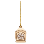 THUN - Lanterna con fiore in ceramica
