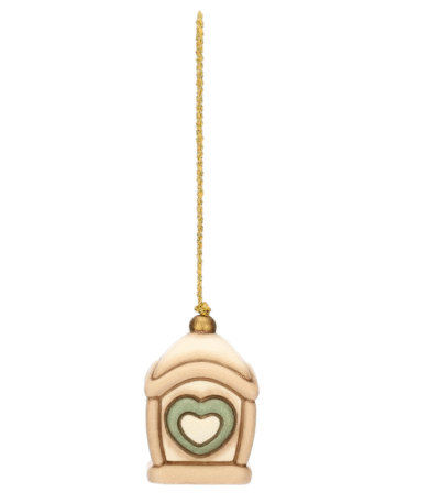 THUN - Lanterna con cuore in ceramica