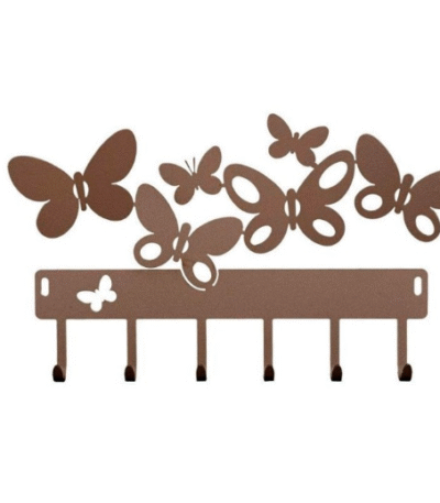 🦋 Portachiavi Butterfly – Arti & Mestieri