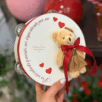 Tamburello Love Teddy di Madame Fioccò ORSETTA