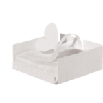 Portatovaglioli "Butterfly" bianco di Arti e mestieri