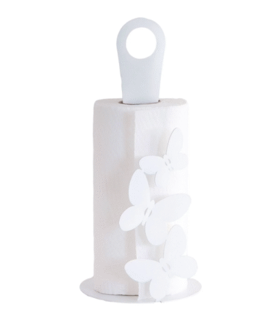 Portarotolo bianco "Butterfly" di Arti e mestieri