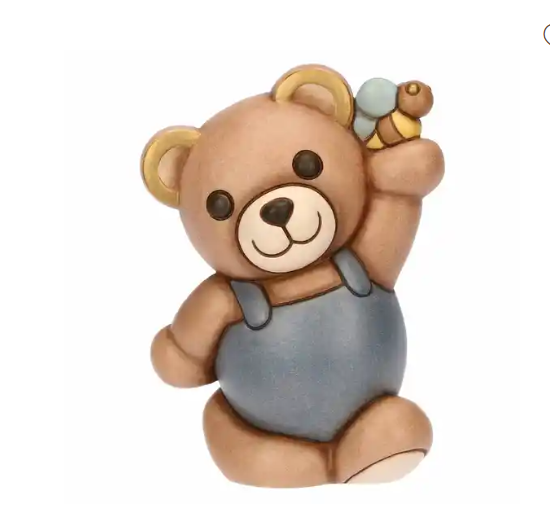 THUN - Teddy primavera con ape in ceramica, medio