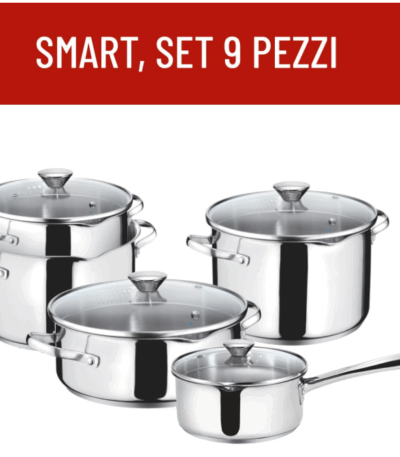 Batteria "Smart" set da 9 pz Lagostina