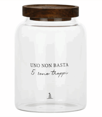 Barattolo Caffe', I Garbati La porcellana bianca