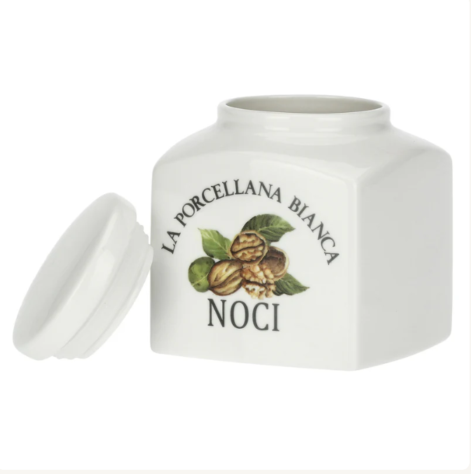 Barattolo Noci Conserva La porcellana bianca - immagine 3