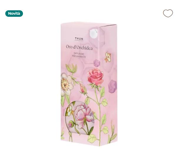 Diffusore in vetro 100 ml rosa