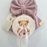 Fiocco tenerezza di Teddy rosa Madame Fioccò