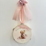 Tamburello Teddy fiori nonni Madame Fioccò