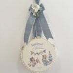 Tamburello Teddy viaggiatore nonni Madame Fiocco