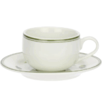 Set 6 tazzine espresso Coltivia La porcellana bianca