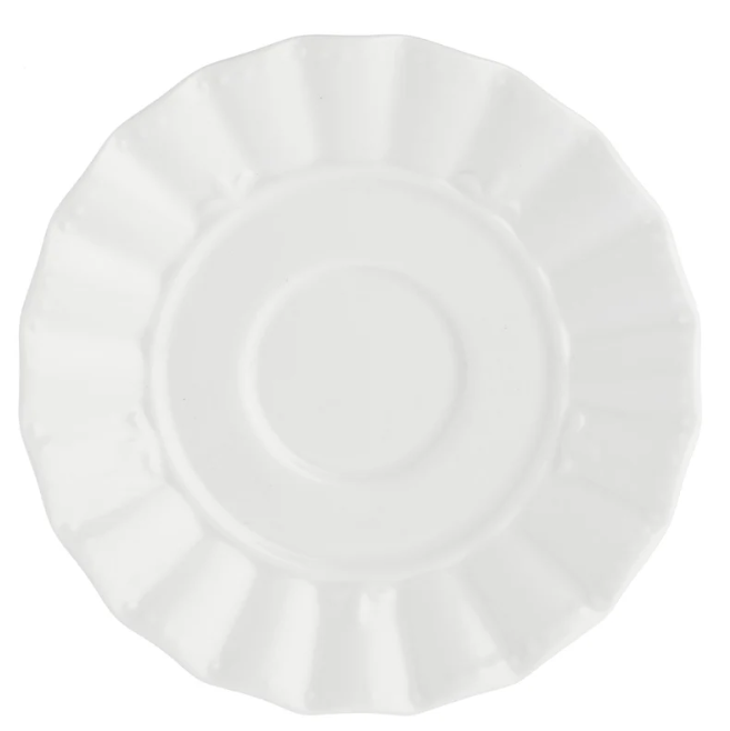 Set da 6 Tazza Caffe' con piattino Ducale La porcellana bianca - immagine 3
