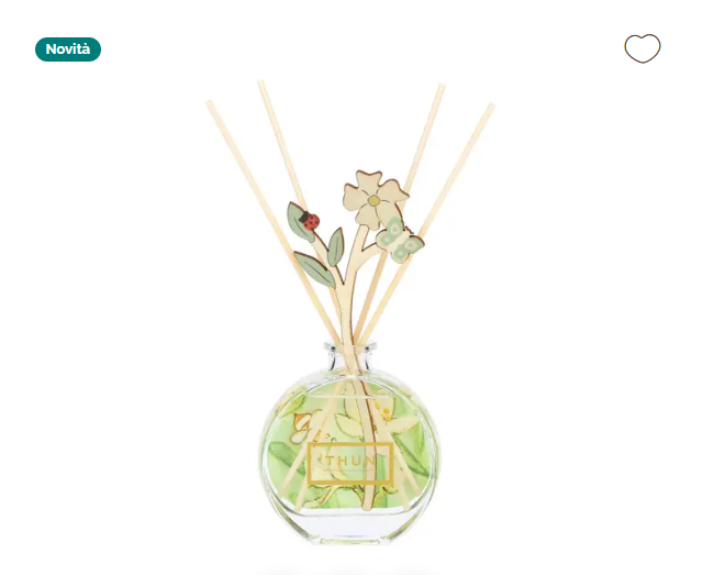 THUN - Diffusore in vetro 100 ml verde (1) THUN - Diffusore in vetro 100 ml verde