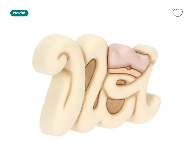 THUN - Formella scritta "Noi" in ceramica - immagine 3