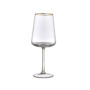 Set 6 calici vino Filo oro Brandani
