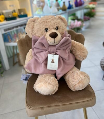 orso Teddy Rosa Madame Fioccò 80 cm