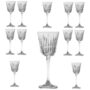 Set 12 bicchieri vino "Rigoletto cosmos"