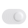 Set 6 piatti fondi Royal bianchi Villeroy & Boch