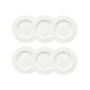 Set 6 piatti piani Royal bianchi Villeroy & Boch